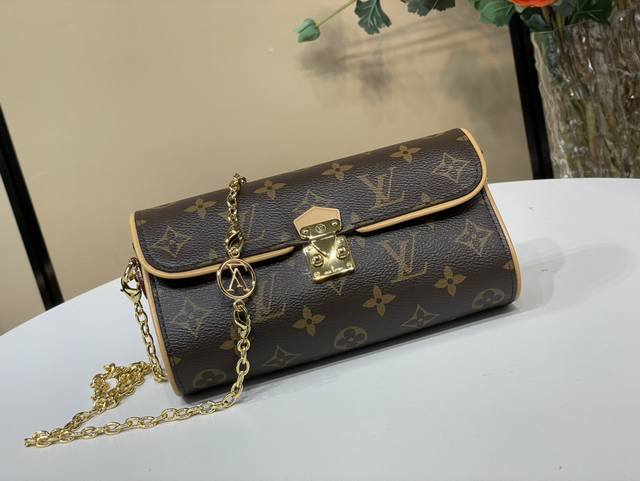 P550 顶级原单复刻独家实拍 Pochette Camille 手拿包手袋 M13566 老花 链条 本款Pochette Camille手袋取材Monogr