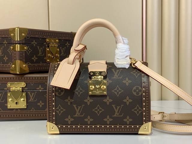 P1820 顶级原单复刻独家实拍 Speedy Trunk 20 Monogram 硬箱手袋 M11154 老花 本款 Iconic Speedy 20 手袋尽