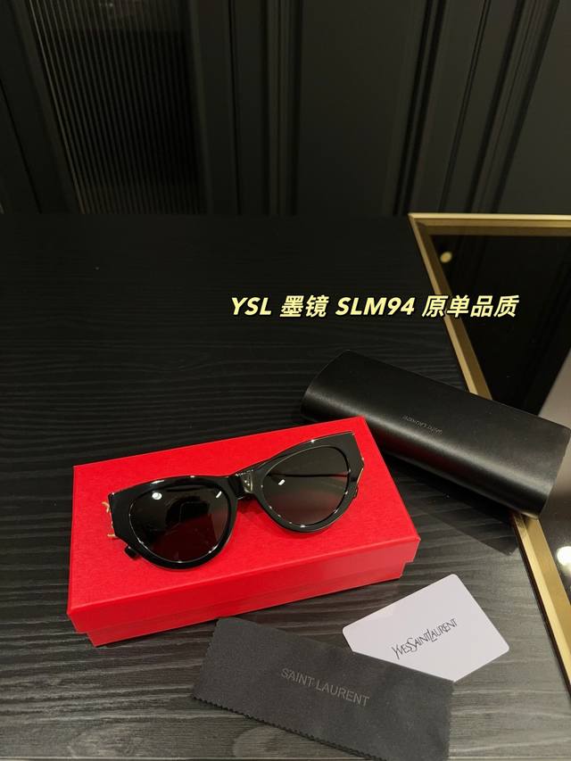 P200配盒 圣罗兰Ysl 墨镜 Ross同款 Slm94 附赠带Logo眼镜布