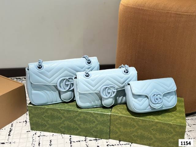 P160 P150 P140 折叠礼盒 Gucci Marmont 马卡龙系列 新配色 Gucci 新品 宠儿精选 Gg Marmont 系列手袋刚刚上架一组