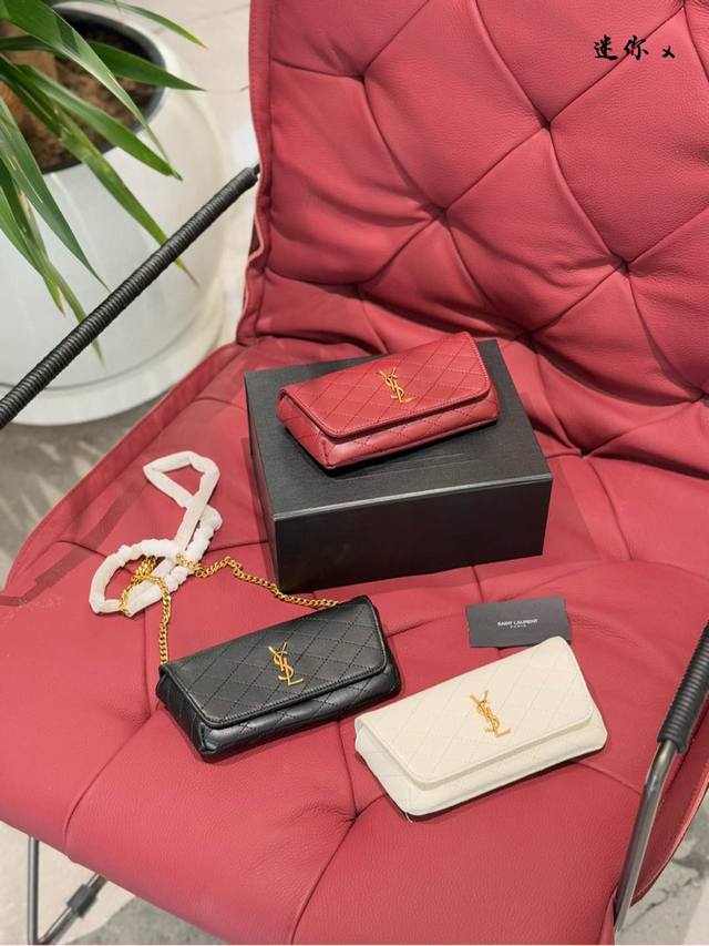 P170 Ysl Gaby 轻松演绎复古优雅感~~ 朴彩英同款Ysl Gaby Rose女士的审美真的没得说~ 到底是谁这么精致 + 细腻羊皮打造绝佳丝滑触感