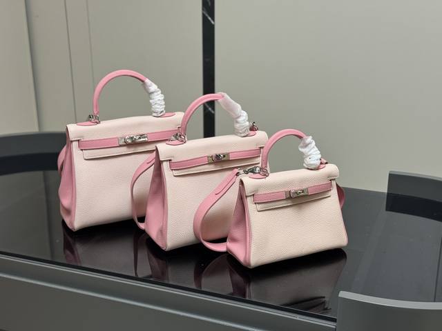 ￥ P330 ￥ P310 ￥ P290 无盒 尺寸：30Cm 25Cm 20Cm 爱马仕 凯莉Kelly 尺寸刚刚好！ 真的太太太太好看 头层牛皮 包包特别又