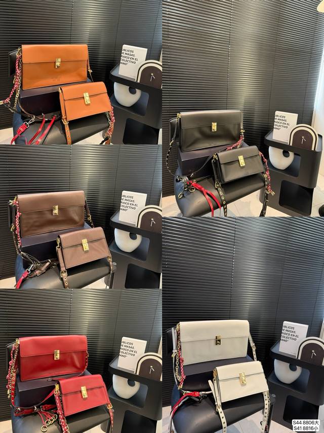 大号 P340 小号 P320 配盒子 普拉达 方包链条包 Prada 一款设计简约、质感高级的手提包是老钱风的常备单品。更能体现出低调的奢华。 尺寸：大号34