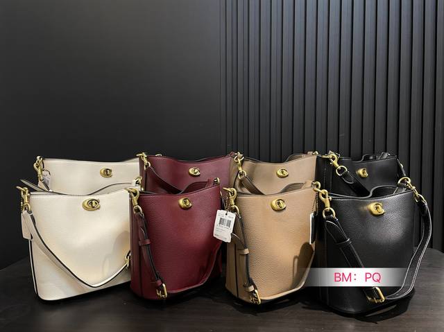 小号 P210 大号 P210 配盒 蔻驰 最新款水桶 新款Mollie小号水桶包