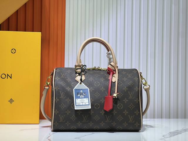 批200M11945 M12243 M87212 原版M47087 M11264 Speedy 30手袋 是款一完美的都市手袋。 标志性造的型与经典的 Mono