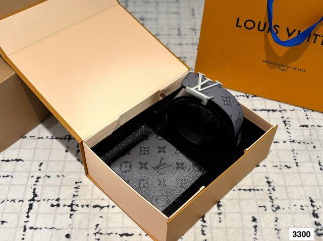 高端礼盒P150 送男友必备品 实在太高级啦 皮带钱包 高版本！腰带[嘿哈]牛皮皮带～热门款 男女通用皮带里面最火的版本啦～质量很好 全套包装！五金绝对不褪色