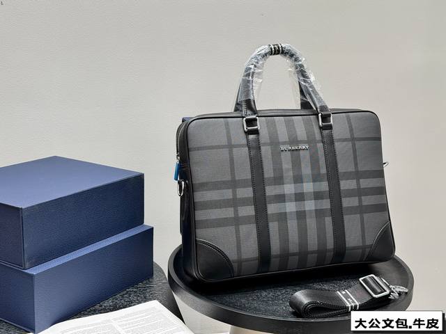 p170无盒 burberry 巴宝莉 格子款配牛皮 新款男包头层牛皮公文包 手提包 电脑包 采用精湛镶嵌细工 经典百搭 实物拍摄 原厂原版面料 配送防尘袋 2 p170无盒 burberry 巴宝莉 格子款配牛皮 新款男包头层牛皮公文包 手提包 电脑包 采用精湛镶嵌细工 经典百搭 实物拍摄 原厂原版面料 配送防尘袋 2