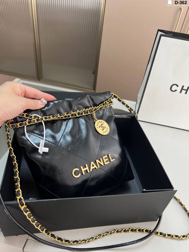 p150 chanel香奈儿垃圾袋 很耐造 更酷噢高级感拉满 d-362尺寸18×21折叠盒