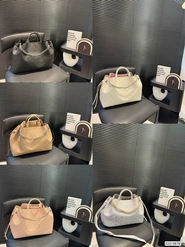 p270 Lv必买包款|Lv水桶包为数不多越看越耐看的包包 拥有超精细打孔的镂空感喜欢高级|不易撞款|柔软细腻| 轻便 易打理包包的女生，此款比入手 尺寸：33