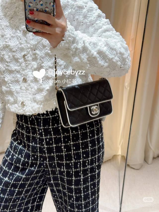 头层羊皮 P290 配礼盒 Chanelchanel25P 上身满满的惊喜 高级慵懒又随性 链条 彻底心动的一只 size：18.13Cm