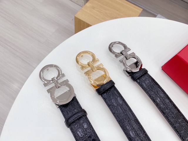 p 250菲拉格慕 石头纹配头层沙底时装周新款# Ferragamo·Italy在售正品·此款采用進口皮制作·專櫃原單品質·搭配原版Gancio五金·3.5Cm