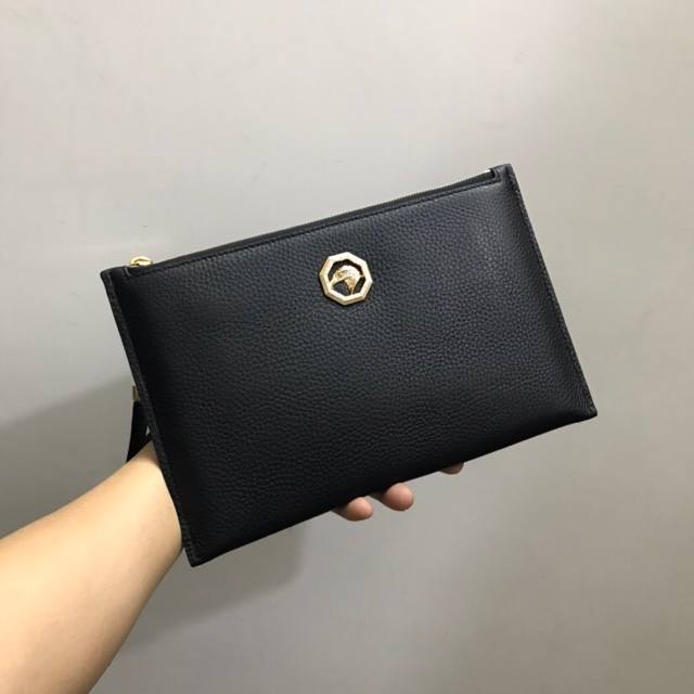 批340 顶级原单 史蒂芬鹰头 男士休闲手提夹包，内带6张卡位，后拉链隔层设计，内袋合理实用空间大。进口头层牛皮，原板五金，Ykk拉链超润滑，手工艺超好，每个细