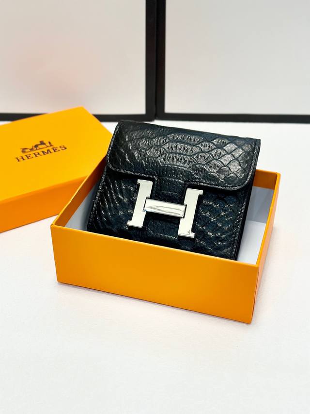 p130颜色 黑尺寸 11X10爱马仕优质进口牛皮 手感一流时尚设计潮版百搭，简约大方，经典永不过时