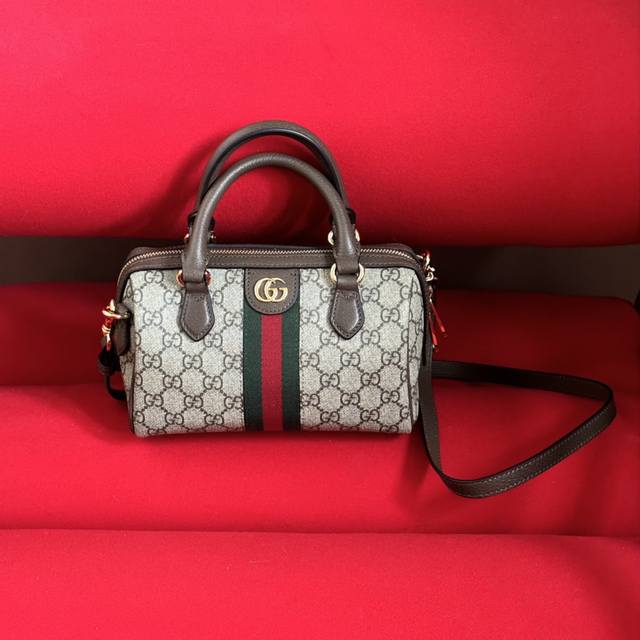 大货实拍图720 gucci Ophidia系列Gg迷你手提包 型号：772053尺寸：21.5-14-11.5