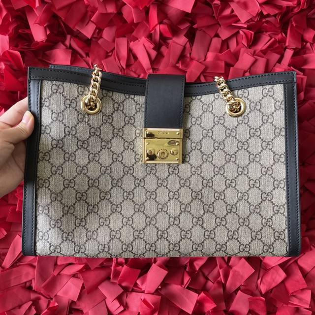 大货实拍图750 进口原厂皮 购物袋 型号：479197 尺寸：35-23.5-14Cm