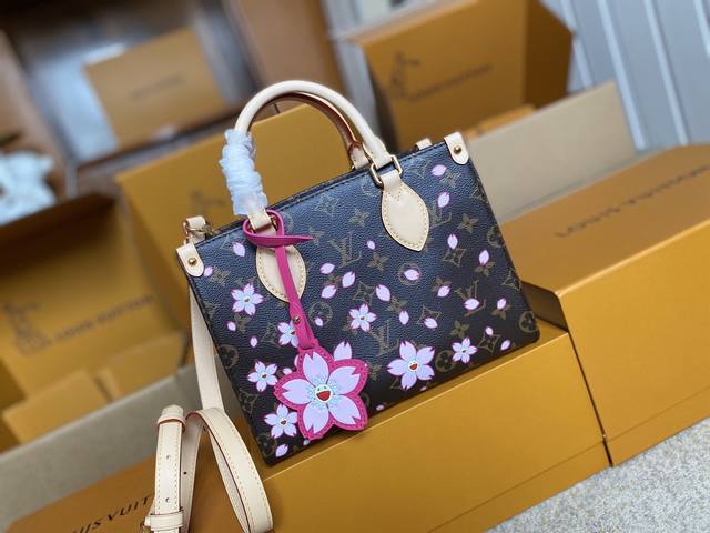 顶级原单 M13269 支持Nxp芯片感应 163 动态芯片Premium Mb Chip Version X Tm Onthego 小号 樱花 聯名 X 村上