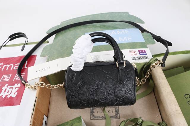 厂价 最高版本原厂皮顶级原单配专柜全套包装 简介：在全新系列中大放异彩。系列以创意设计和创新功能焕新诠释经典图案，为日常造型注入一抹隽永风尚。超级双G图案以亮眼