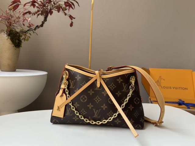 特级Mb1变码芯片版原厂皮 Carryall Bb 手袋 型号：M13014老花163C变码芯片版 材料：A级全钢五金，进口原厂面料 包装：全套原厂免税Mb包装