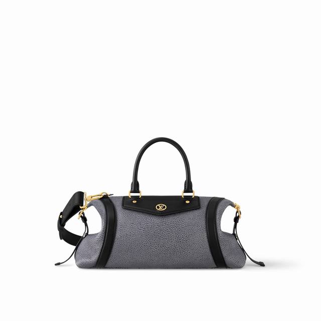 M 2灰蓝色 官网图 全皮机车包 Lv Biker中号手袋