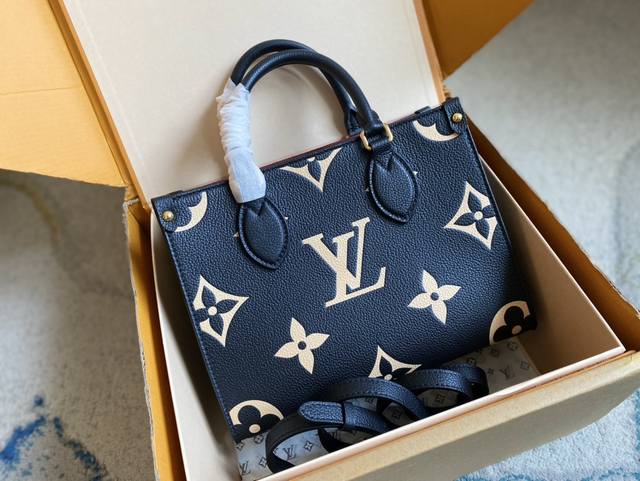 M45659 黑色丝印 Mb免税版本 全钢五金 支持Nxp芯片感应 动态芯片 M45779 浅咖丝印Onthego 小号 Tote 包向 1968 年的经典 S