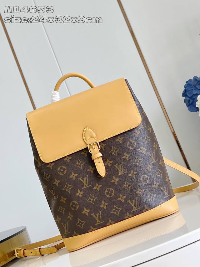 顶级原单 独家实拍 M14653 受1996年的Alalkak Bak的启发，以利用率高的背包推出的Sogo Mm Sogo Mm 。日常和旅行都很理想的单品。