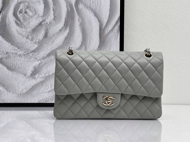 ＣＦ小球灰 浅金 皮料：牛皮 五金：纯钢制 尺寸：25Cm 款号：1112小球灰 浅金