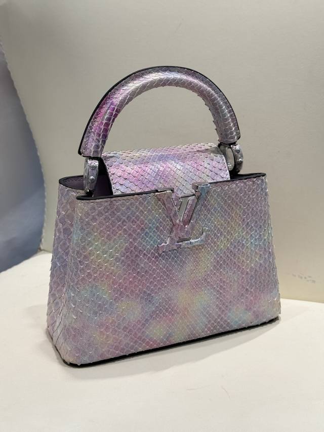 21Cm 带芯片 进口蟒蛇皮 全钢五金配饰 独特精致手工 完美呈现