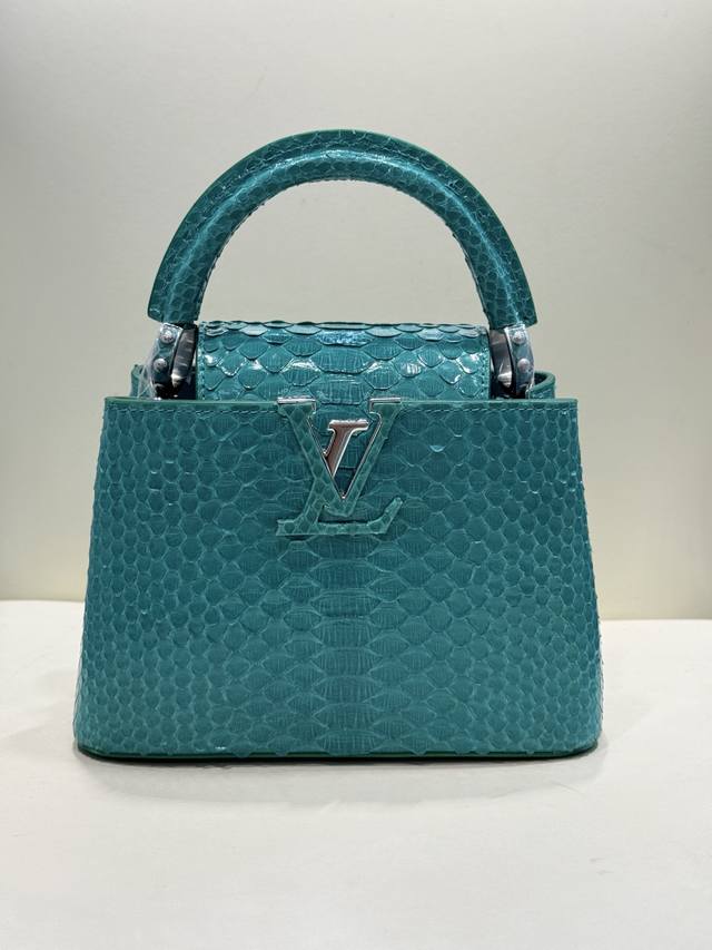 21Cm 带芯片 进口蟒蛇皮 全钢五金配饰 独特精致手工 完美呈现