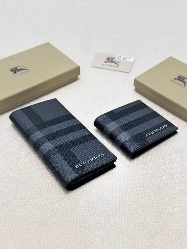 短 长 颜色 黑色尺寸 短12X10长19X10 巴宝莉长短款对折一比一进口牛皮配Pvc手感无敌男女通用