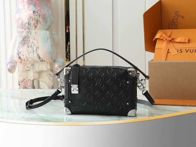 顶级原单 独家实拍 M14572黑色全皮 软盒子包箱子 Petite Malle 手袋 Nicolas GhesquièRe 令经典 Petite Malle