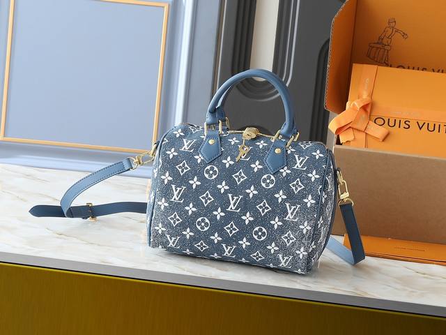 升级原版M46736 M59273 M58947 M21464 M59609 Speedy BandoulièRe 25 手袋于 秋季 Wild At Hear