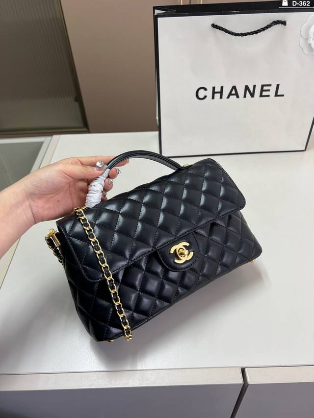 香奈儿Chanel 25P Kelly手柄链条包 种草款 超级百搭 D-362尺寸25×13折叠盒