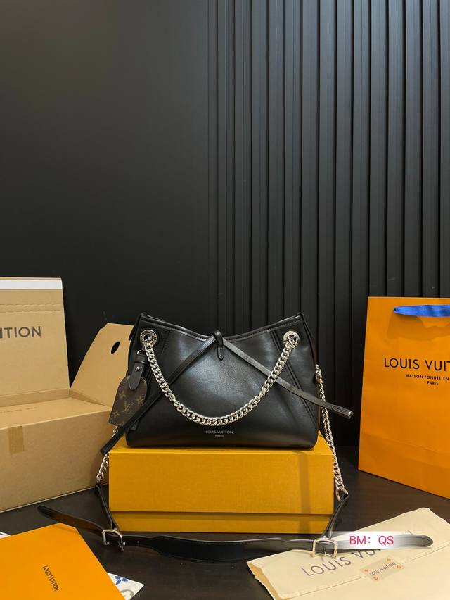 配折叠礼盒 Lv Carryallbb 黑武士 链条包 腋下包 托特Tote 酷女孩的Carryall Bb酷女孩的Carryall 同时男生也背