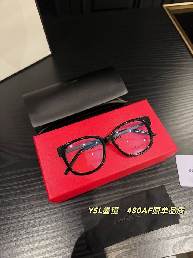 配盒 圣罗兰 Ysl墨镜480Af原单品质 附赠带Logo眼镜布