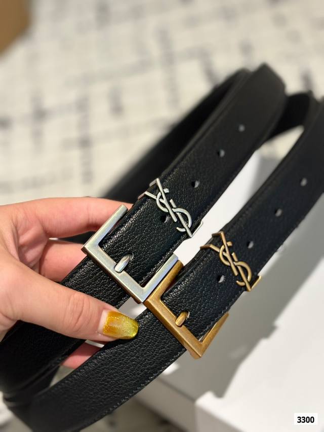 圣罗兰 腰带套盒 高端大气上档次低调奢华有内涵 成功人士必备单品 送人自用首选 全套礼盒包装