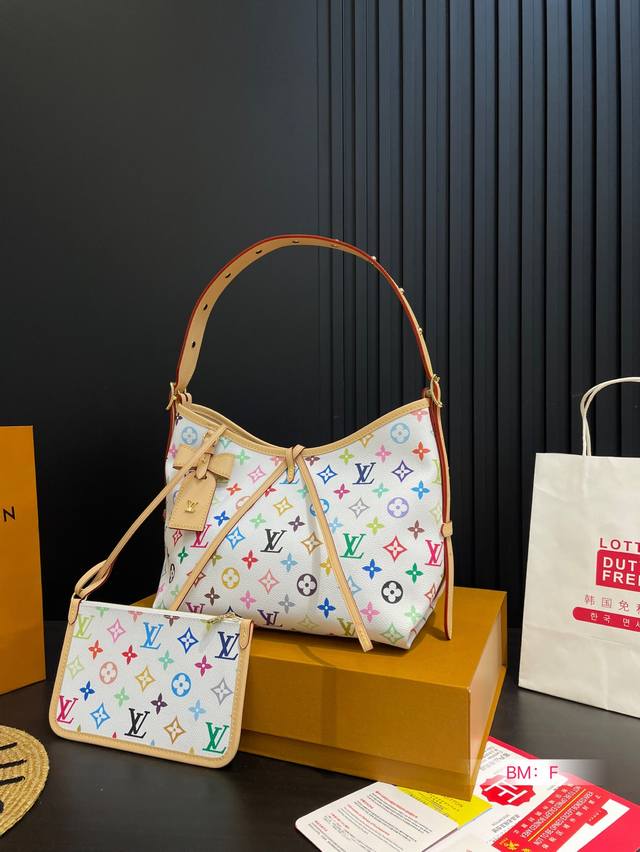 配折叠礼盒 村上隆 Lv Carryall新款通勤包颜值实用 #路易威登Lv #路易威登#Iv #路易威登Louisvuitton#路易威登Carryall #