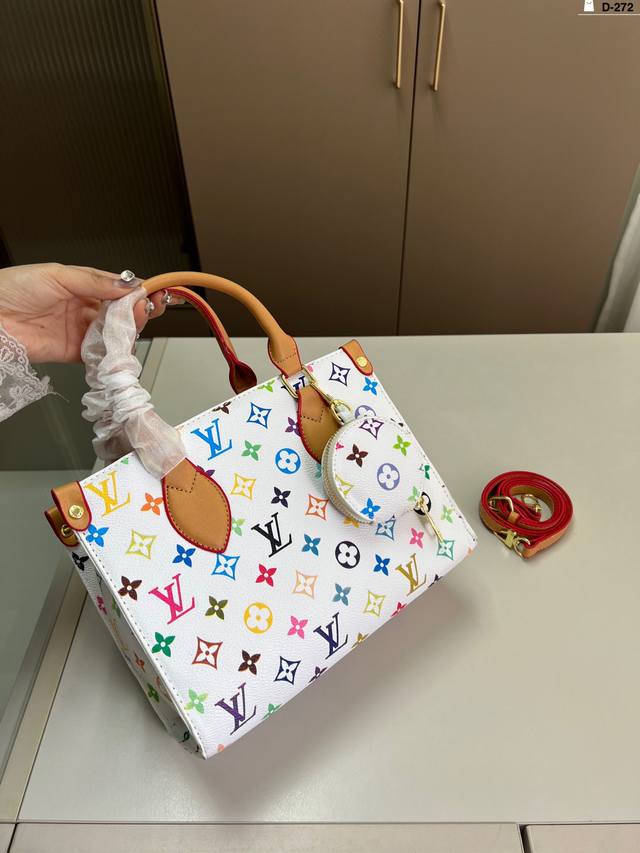 Lv路易威登托特包 上身真的太太太有质感啦 日常逛街不要太吸晴 D-272尺寸25×19