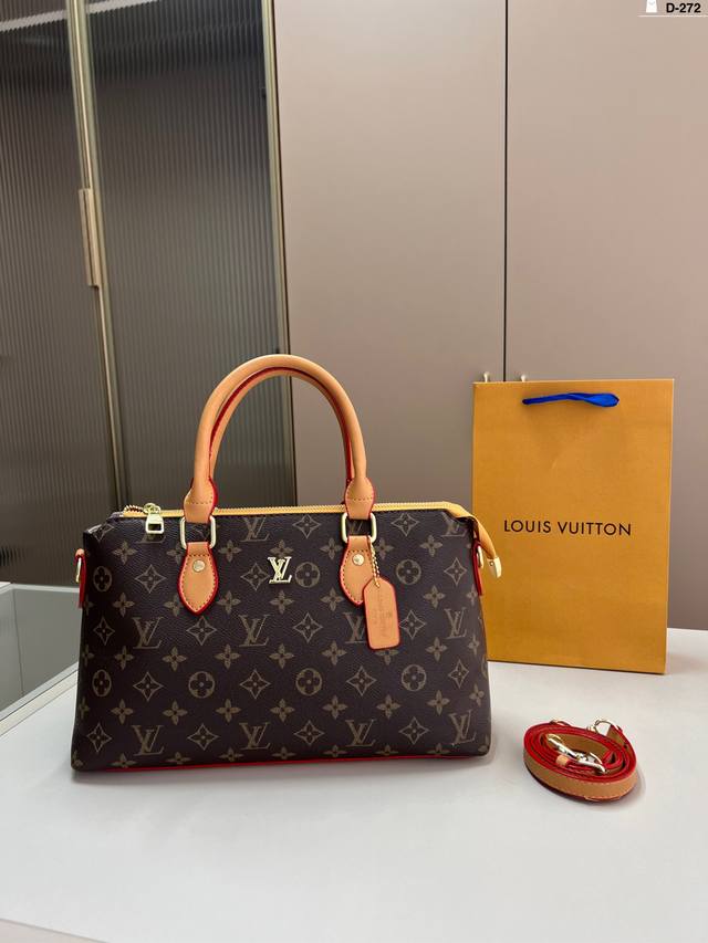 Lv路易威登手提包 上身真的太太太有质感啦 日常逛街不要太吸晴 D-272尺寸32×20