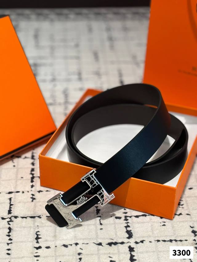 爱马仕 腰带套盒 高端大气上档次低调奢华有内涵 成功人士必备单品 送人自用首选 全套礼盒包装