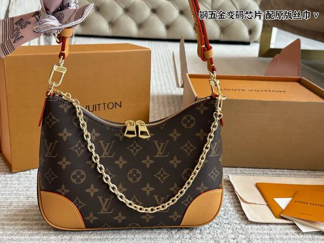 原单版 全钢五金 可芯片扫码 送专柜丝带 Lv老花牛角包 单肩斜挎中古 Vintage包包V老花村上隆限定薇薇安女包Lv老花限定 ！超美！好多网红潮人都在背 单