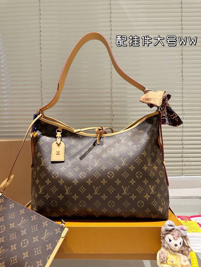 配挂件 升级版 路易威登Lv Carryall新款通勤包颜值实用 #路易威登Lv #路易威登#Iv #路易威登Louisvuitton#路易威登Carryall