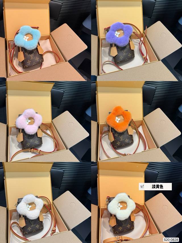 配飞机盒折叠盒子 Lv手机包 一波冬日小可爱 特别适合年末送礼 努力了一年，是时候让小可爱治愈自己了 #时髦单品#Lv #路易威登 #包包挂件# 尺寸：10 1