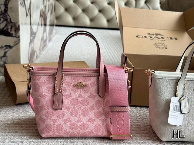 配盒 尺寸16.14 蔻驰 Coach City Mini 托特包 容量不容小觑 女人味满满 优雅与时尚并存