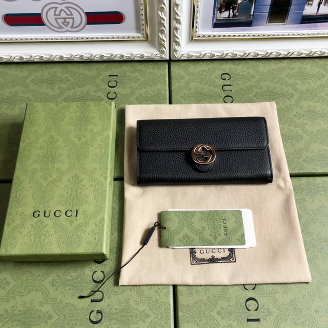 顶配版 Gucci专柜品质原单皮质实物实拍，款号：615524克摔纹