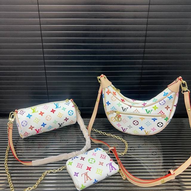 louisvuitton 路易威登 三件套套盒 枕头 豌豆 钱包 精品百搭款 高品质 配送礼盒