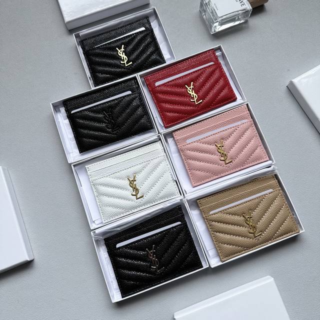 颜色 鱼子酱多色可选尺寸 9X5纯皮卡包 超级自留。两用卡包钱包特别实用