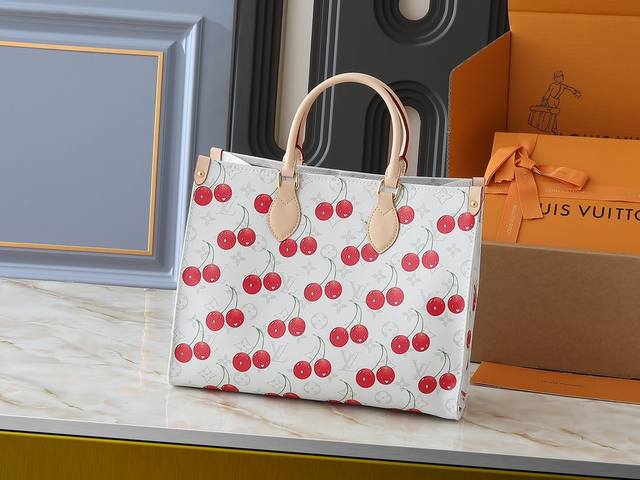 升级原版 新款M45039 M45321 M44571 本款Onthego 中号手袋将经典 Monogram 帆布与 Monogram Reverse 帆布分饰