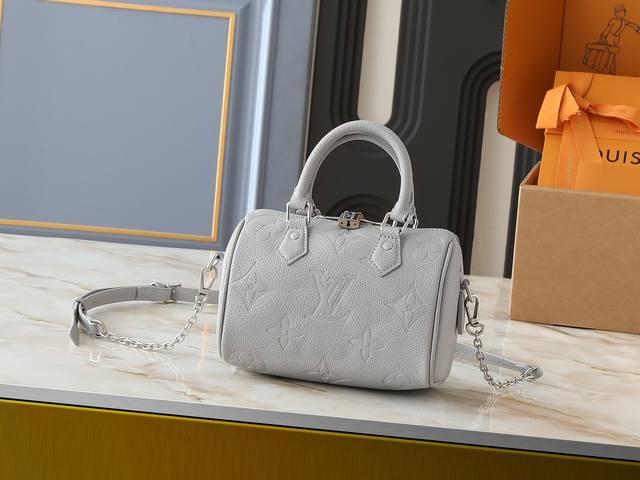 升级原版 M12713 M58953 M46875奶茶色M46883白配蓝M46518粉色 M46517蓝色M46575顶级原单本款 Speedy Bandou