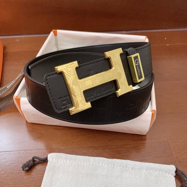 配送正版包装爱马仕官网同步，精细打磨扣件，真空电镀，马拉车压花系列，皮质柔软舒适， 制作工艺考究 好货上手即知，宽度3.8Cm 高清实拍大图