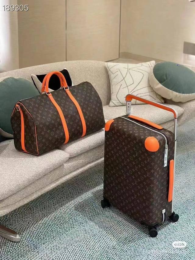 高品质 彩色包角 拉杆把手真皮包裹 对版！